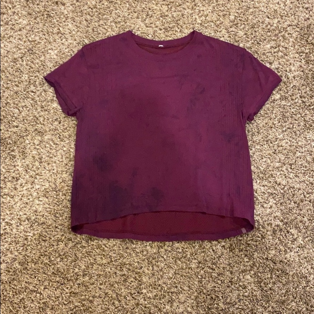 lululemon workout crop top